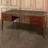 Mid-Century Mahogany Office Set by De Coene of Courtrai ~ Bookcase, Desk, Armchair