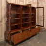 Mid-Century Mahogany Office Set by De Coene of Courtrai ~ Bookcase, Desk, Armchair