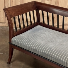 Antique French Directoire Style Settee ~ Canape