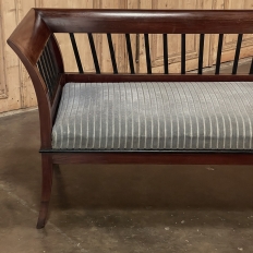Antique French Directoire Style Settee ~ Canape