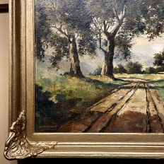 Vintage Framed Oil Painting on Panel by W. M. Therhaag (1900-1958)