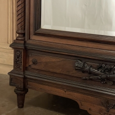 19th Century French Louis XVI Rosewood Armoire