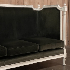 Antique French Louis XVI Painted Day Bed ~ Sofa