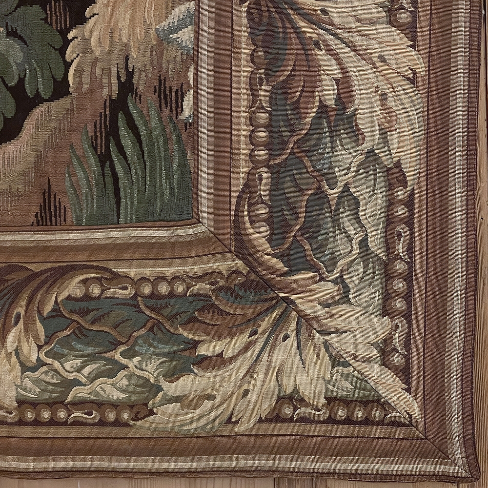 Vintag LG Point des Meurins French XVI QUEEN RENAISSANCE Tapestry GOBELIN