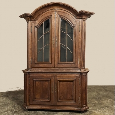 Early 19th Century Dutch Bookcase ~ China Cabinet