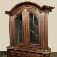 18th Century Dutch Bookcase ~ China Cabinet