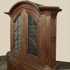 18th Century Dutch Bookcase ~ China Cabinet