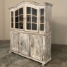 18th Century Swedish Whitewashed Bookcase ~ Display Cabinet