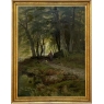 19th Century Framed Oil Painting on Canvas by Ferdinand De Prins (1859-1908)