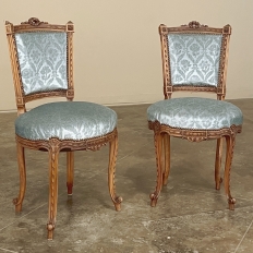 19th Century French Louis XVI Walnut Canape ~ Sofa