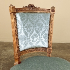 19th Century French Louis XVI Walnut Canape ~ Sofa