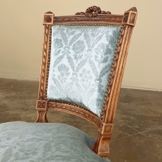 19th Century French Louis XVI Walnut Canape ~ Sofa