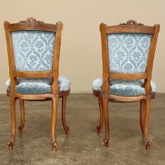 19th Century French Louis XVI Walnut Canape ~ Sofa