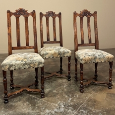 Set of 6 Antique Liegoise Louis XIV Dining Chairs