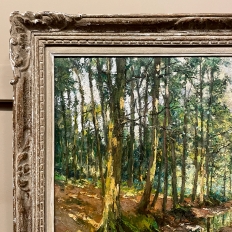 Antique Framed Oil Painting on Canvas by Victor Wagemaekers (1876-1953)