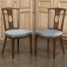 Set of 8 English Hepplewhite Dining Chairs