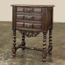 Antique French Barley Twist Petite Commode ~ Nightstand