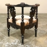 19th Century Italian Renaissance Corner Armchair