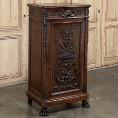 19th Century French Renaissance Walnut Cabinet