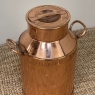 Antique Polish Copper Milk Can