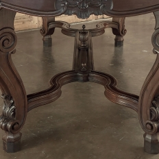 Antique French Louis XIV Walnut Banquet Table