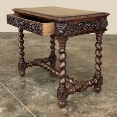 19th Century French Renaissance Writing Table ~ Student Desk
