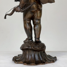 19th Century French Bronze Statue of Cupid