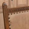 Antique Rustic Neogothic Armchair