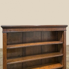 Antique Neoclassical Open Bookcase ~ Barrister's Bookcase