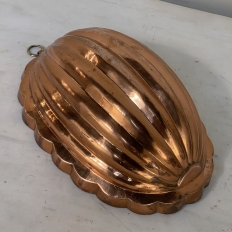 19th Century French Copper Baking Mold