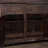 18th Century Rustic English Colonial Cupboard ~ Sideboard with Plate Rack