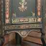 19th Century Swedish Painted Corner Cabinet
