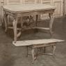 Antique French Louis XIV Draw Leaf Dining Table in Stripped Oak