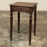 Antique Country French Neoclassical Louis XVI End Table ~ Lamp Table