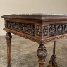 19th Century French Louis XVI Marble Top Library Table ~ End Table