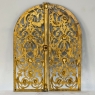 19th Century Gilt Bronze Tabernacle Cabinet Doors