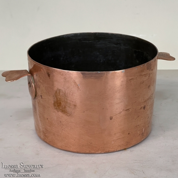 19th Century French Copper Souffle Form