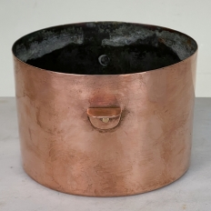 19th Century French Copper Souffle Form