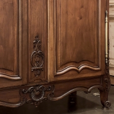 19th Century French Neoclassical Armoire in Walnut, Signed E. Rataboul of Marseille