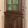 19th Century French Louis XVI Hand-Carved Corner Cabinet