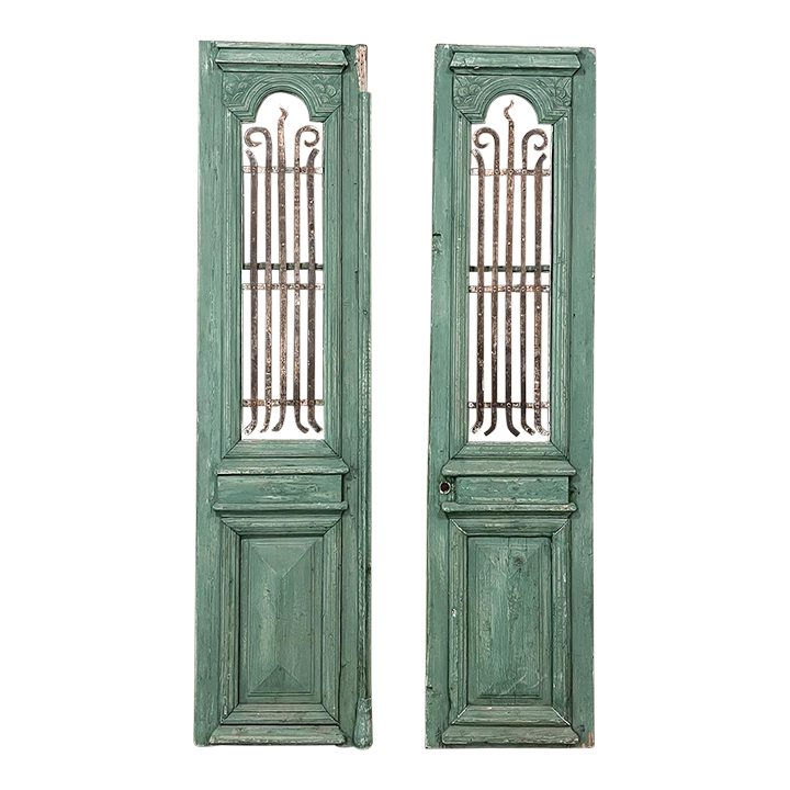 フランス アンティーク Iron Double Window フェンス 窓 フランスアイアン窓飾りはかわいいアンティークネットショップ