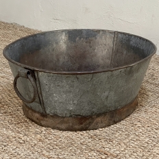 Antique Metal Wash Bucket
