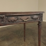 19th Century French Louis XVI Walnut Double-Faced Writing Table