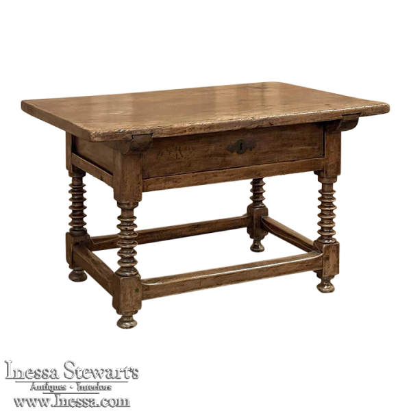 17th Century Spanish End Table ~ Side Table