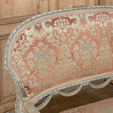 Antique French Louis XVI Painted Canape ~ Settee