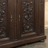 19th Century French Henri II Renaissance Revival Walnut Marble Top Buffet