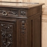 19th Century French Henri II Renaissance Revival Walnut Marble Top Buffet