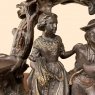 19th Century Romantic French Terracotta Harvest Centerpiece