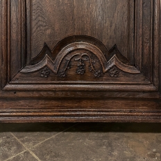 18th Century Country French Rustic Corner Cabinet