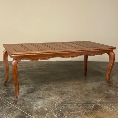 Antique Country French Fruitwood Dining Table